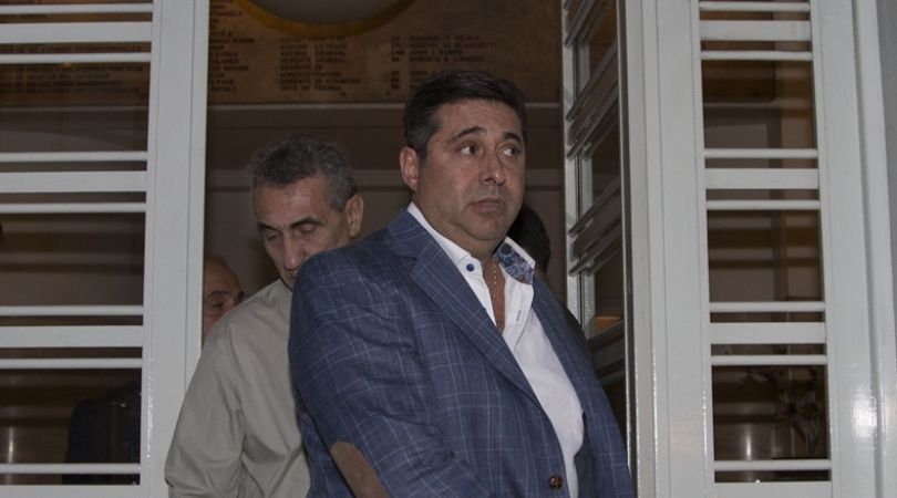 El Presidente de Boca, comprometido con un audio en un escándalo de corrupción.